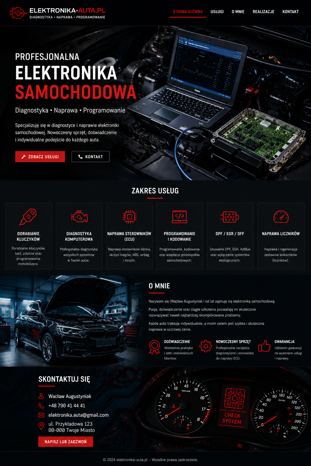 Elektronika samochodowa - Wacław Augustyniak